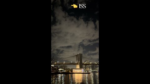 Spotted the International Space Station pass over New York City early morning at 4:42 am on 4/22/25