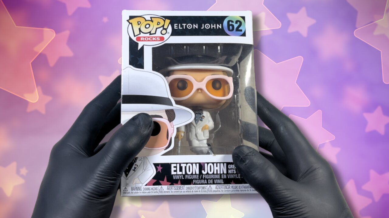 ASMR Funko Pop UNBOXING (Elton John)