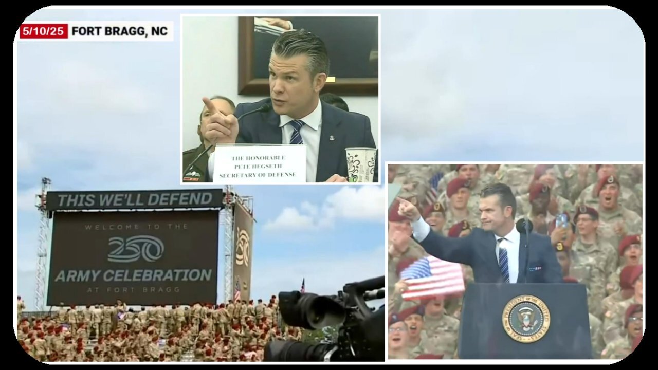 Defense Sec. Hegseth quails uprising in Congress, speaks to Ft. Bragg troops - June 10, 2025