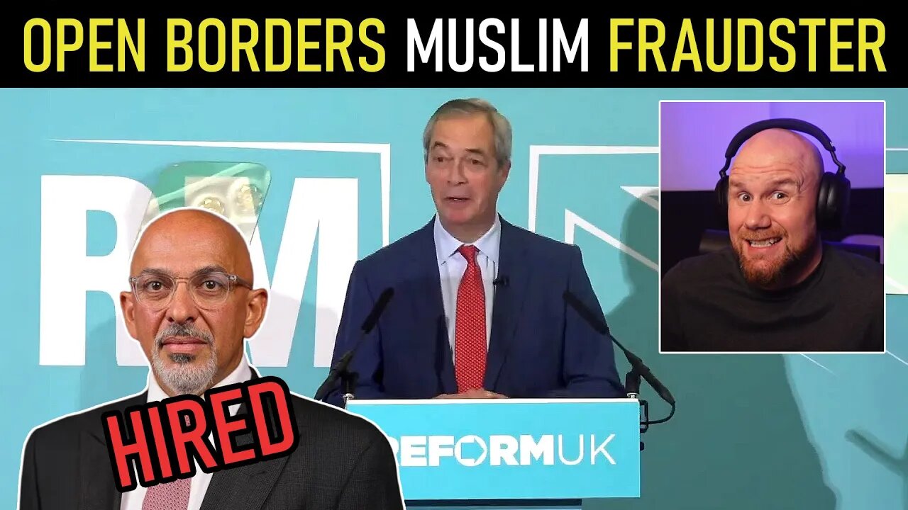 Farage's Genius Move - Hiring Tax Fraud Zahawi Exposed.