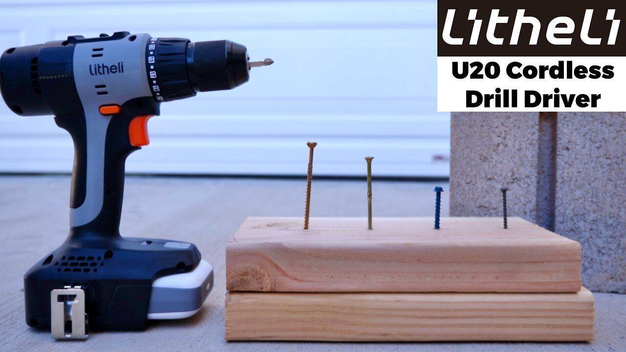 Litheli U20 Cordless Drill Driver