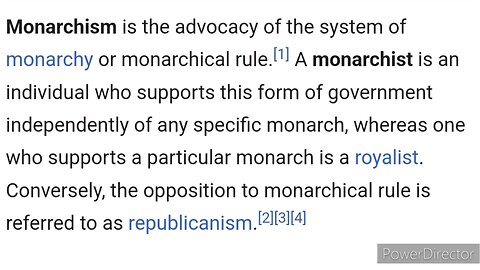 World returning to Monarchies?