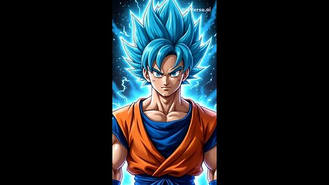 goku blue pixeverse version