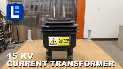 15 KV Current Transformer, Bar Primary Type, 600:1 Ratio, 0.2 Metering Accuracy Class, Grey, Outdoor