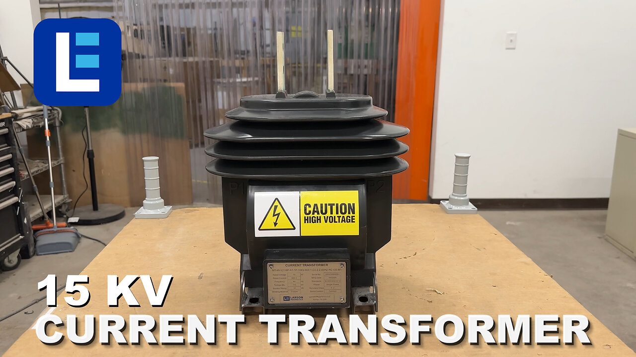 15 KV Current Transformer, Bar Primary Type, 600:1 Ratio, 0.2 Metering Accuracy Class, Grey, Outdoor