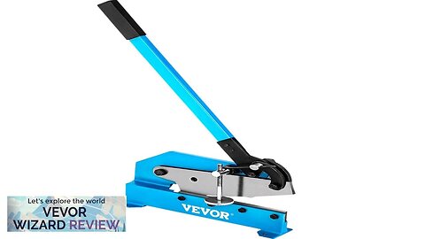 VEVOR Hand Plate Shear 5" Manual Metal Cutter Cutting Thickness1/4 Inch Max Review