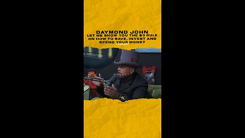 @thesharkdaymond Let me show you the $3 rule on how to save, invest and spend your money