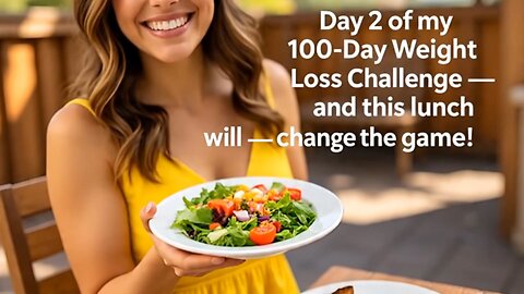 Day 2: Fat-Burning Chicken Salad 🥗 | Weight Loss Challenge