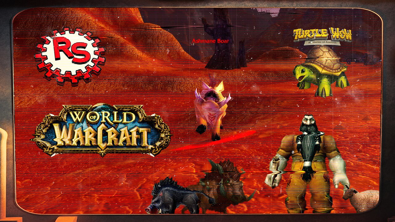 Crossing The Great Boar Gap - World Of Warcraft - Turtle WoW