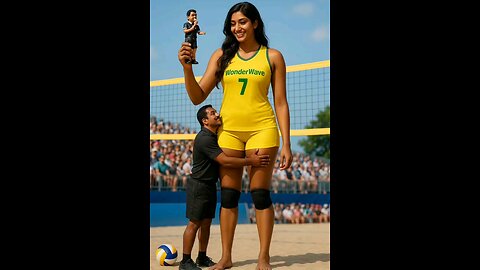 Meet the World's Amazing Tallest female volleyball player. 😍💪 #fyp #fy #Shorts #usa #viralvideo