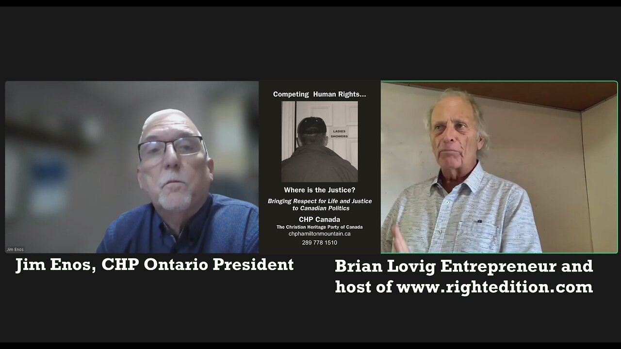Brian Talks With Jim Enos CHP Ontario President