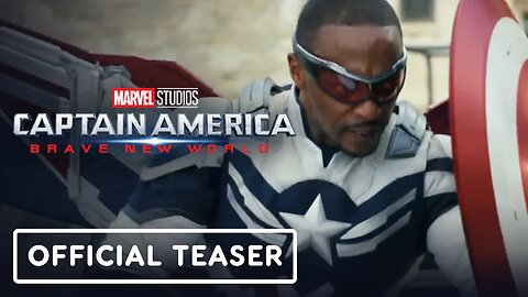 Captain America - Brave New World - Official Teaser Trailer (2025) Anthony Mackie, Harrison Ford (1)