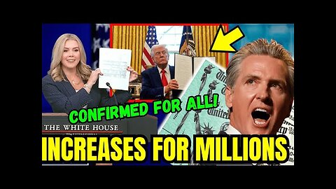 Congress Did It! Congress Pushes Trump’s Tariff Bill As Social Security Boost For Seniors!