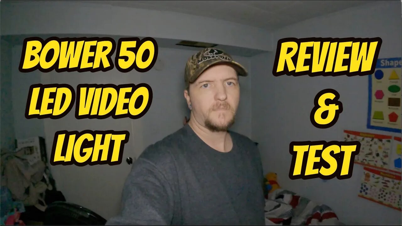 Bower 50 LED Video Light Review & Test