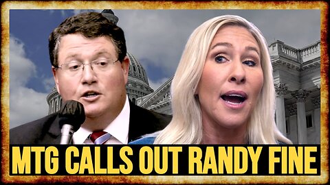 MTG SLAMS Randy Fine Over HEINOUS Gaza Famine Comments