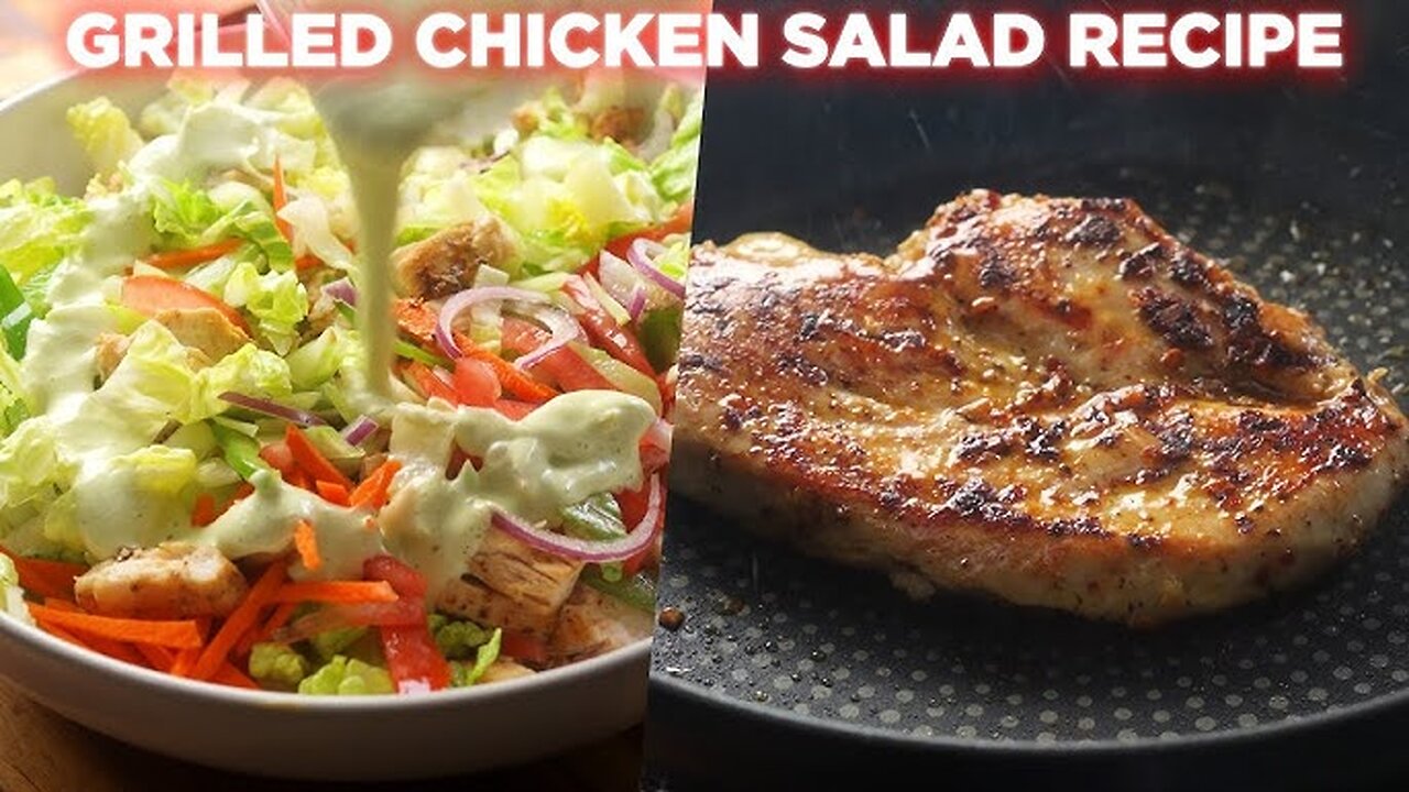 2 Yummy Grilled Chicken Recipes | with Ranch Dressing