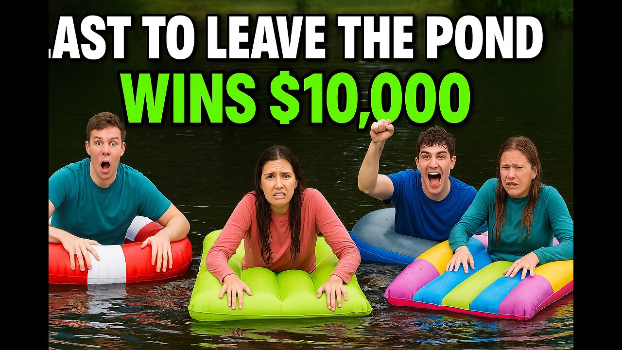 💦 LAST TO LEAVE THE POND WINS $10,000! 💰