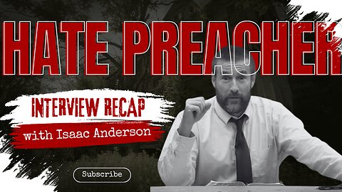 Interview Recap: Son of Steven Anderson (Did the NIFB know?)