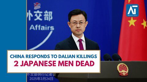 LIVE: China FM Presses on Dalian Killings of 2 Japanese Men | Suspect Detained | AT World News