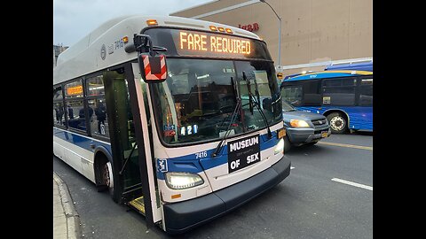 Am On The Q58 MTA Citybus New Flyer at 6:00 Am