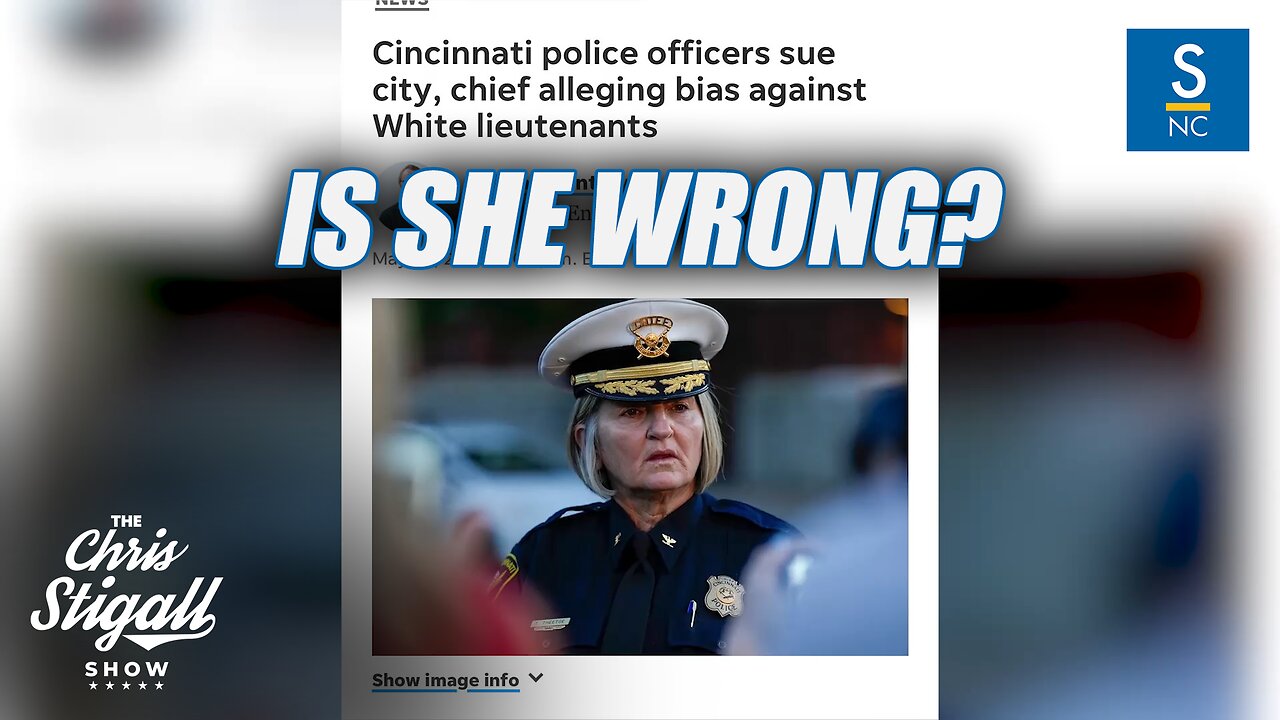 Is the Cincinnati Police Chief Wrong?
