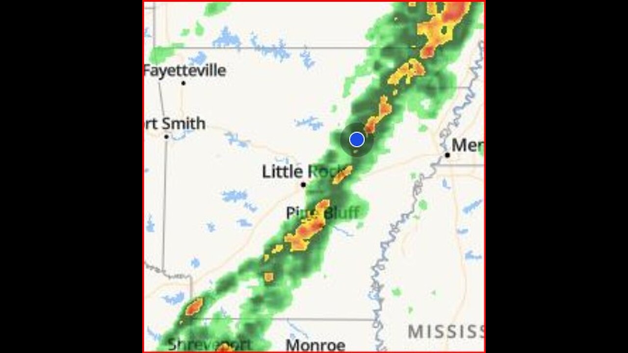 livestream of Tornado storm in Arkansas. Several more storms going in Central Arkansas