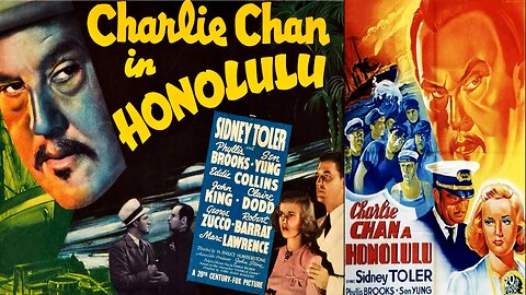 Wichita's Sidney Toler as "Charlie Chan in Honolulu" (1938)