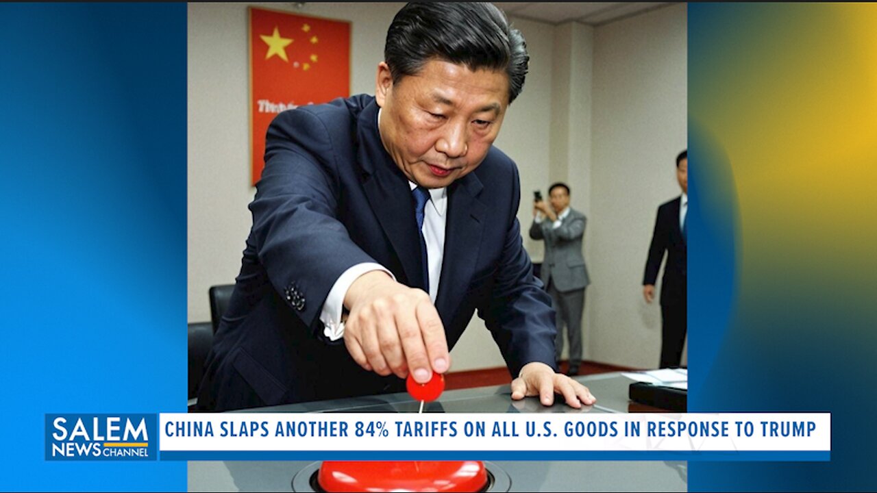 China Slaps Another 84% Tariffs On All U.S. Goods In Response To Trump