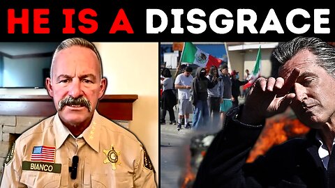 California Sheriffs TURN ON Gavin Newsom