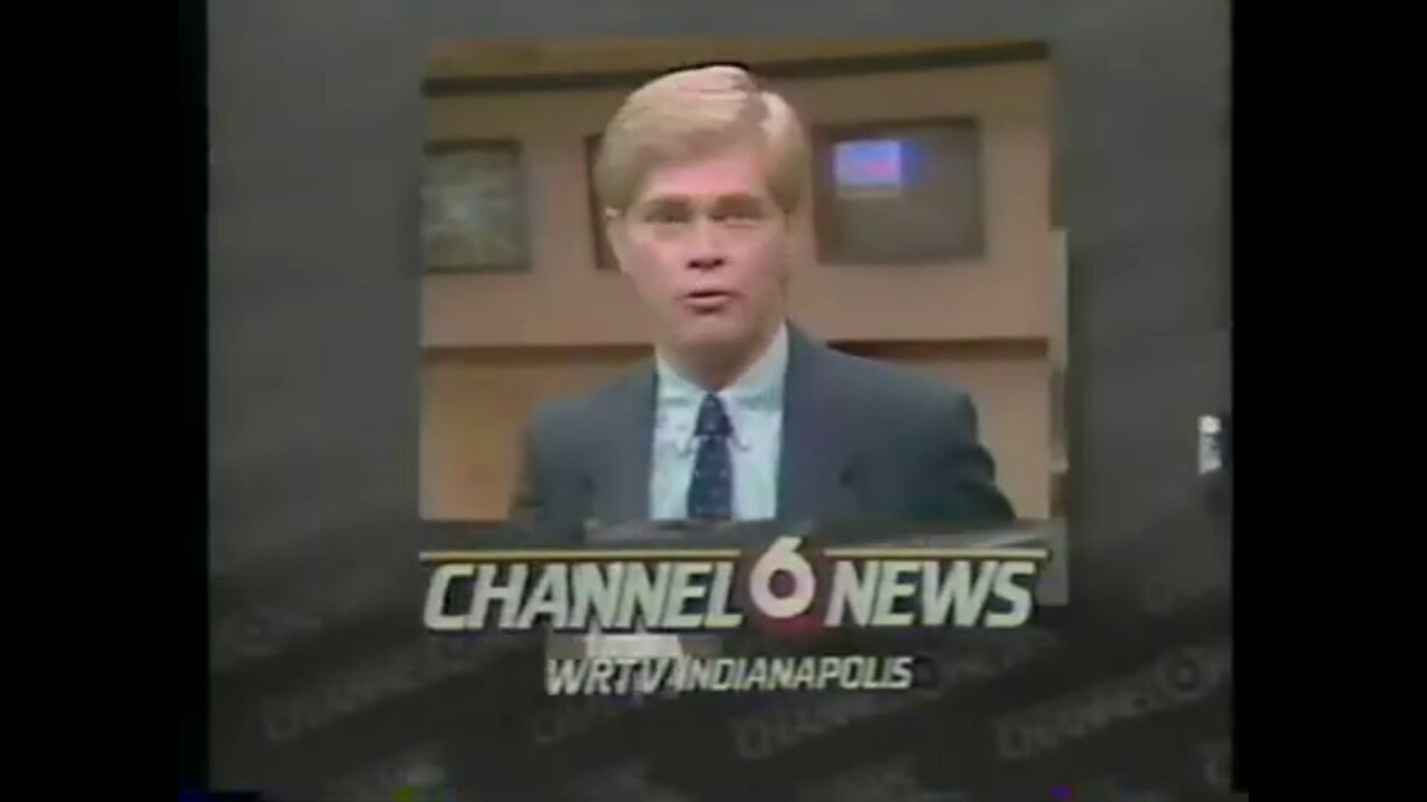 July 6, 1986 - Greg Todd News Bumper WRTV Indy