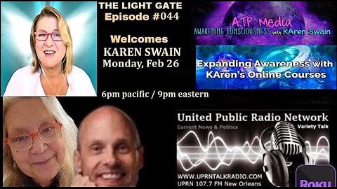 THE LIGHT GATE EPISODE #044: KAREN SWAIN