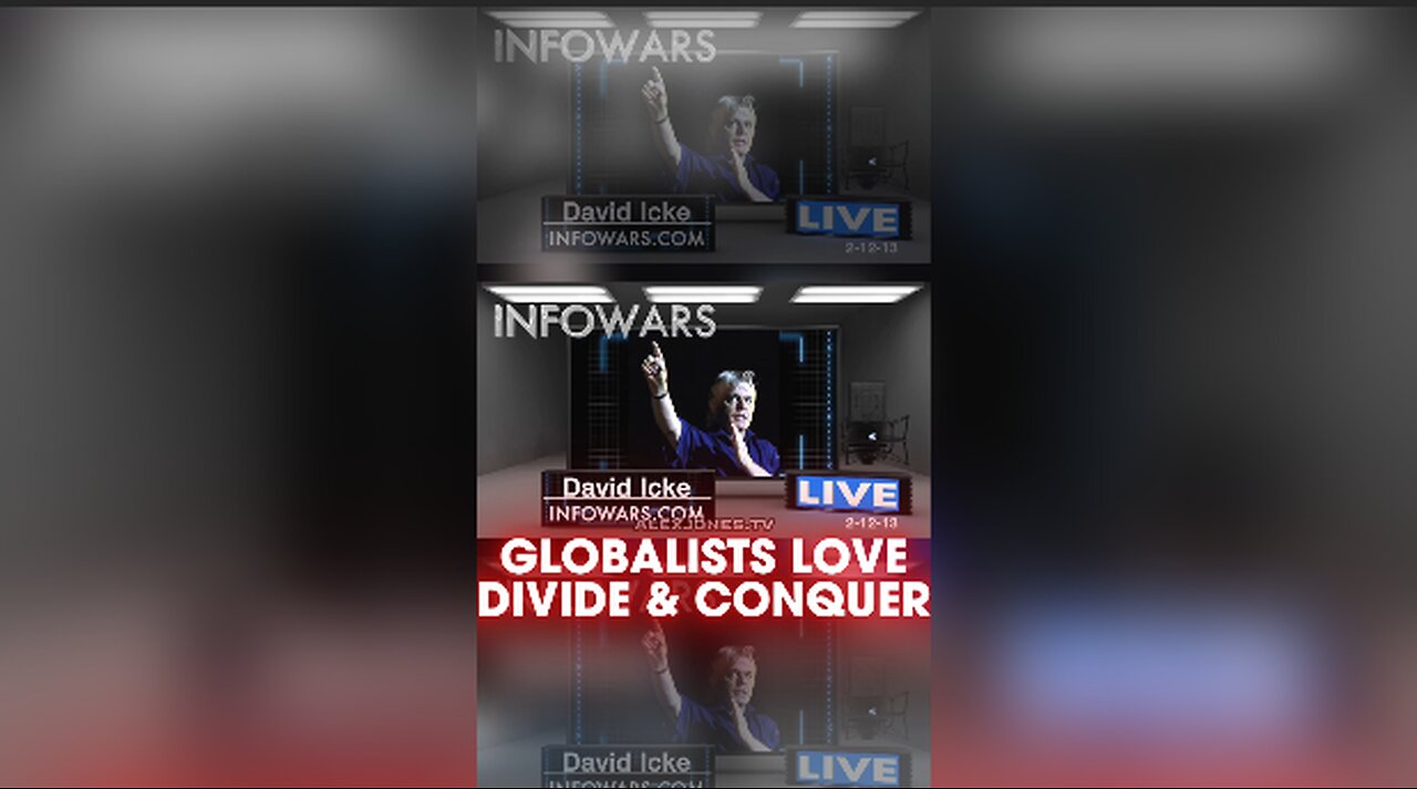 Alex Jones & David Icke: The Globalists Need us To Fight With Each Other - 2/11/13