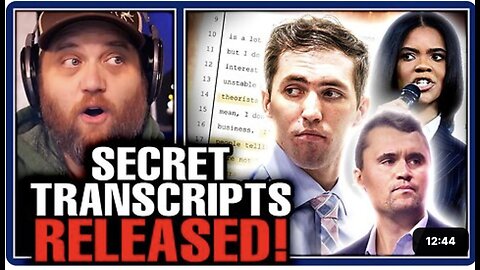 Charlie Kirk Assassin SECRET TRANSCRIPTS Released & Mention Candace Owens & Tyler Robinson Theories