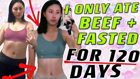 I Ate Nothing But Beef +Alternate Day Fasted for 120 Days _ MY RESULTS, TOP FAT LOSS TIPS Carnivore