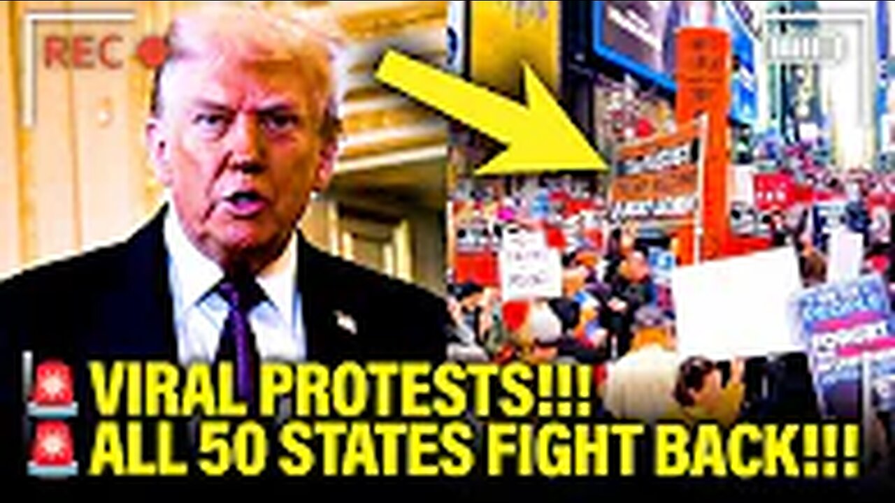🚨Trump term COLLAPSES as RECORD PROTESTS ERUPT against HIM