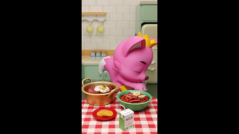 으아 매워 🔥 핑크퐁의 매운 음식 먹방 _핑크퐁 _먹방 _Mukbang