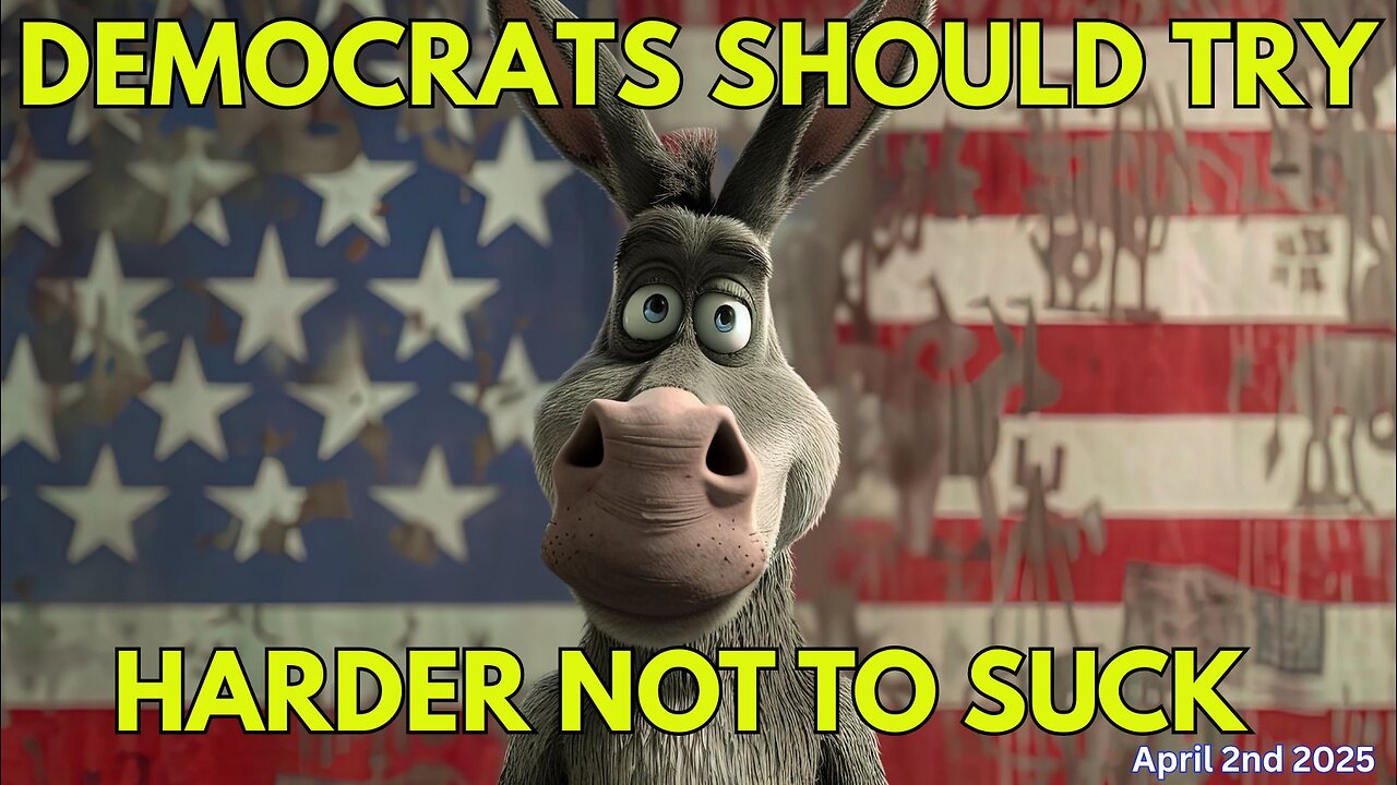 Democrats Should Try Harder Not To Suck