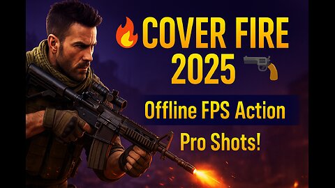 🔥 "Cover Fire Gameplay | Intense Mobile Shooting Action | Best Offline FPS Game 2025"**