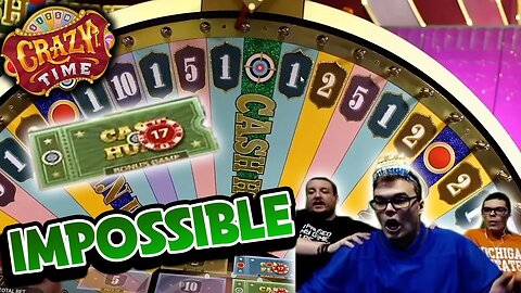CRAZY TIME CASH HUNT BONUS ROUND LEAVES US SPEECHLESS!