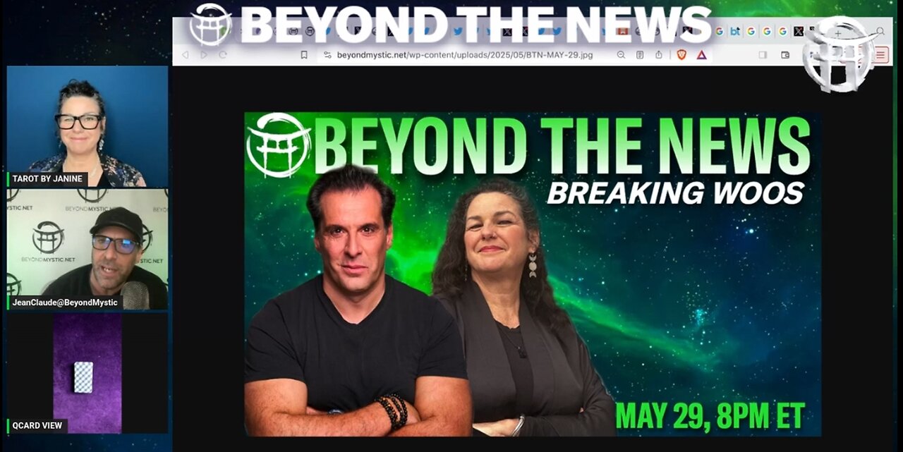 BEYOND THE NEWS with JANINE & JEAN-CLAUDE - MAY 29