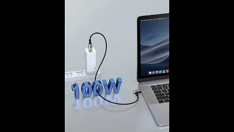 PD3.1 100W USB-C to Type-C Cable (1.5m), with 10Gbps Transmission, 5A High Current, Thick Core