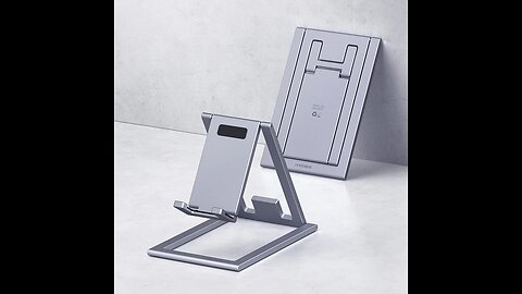Folding Card Type Metal Adjustable Phone Holder