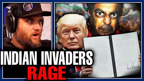 Indian Scammers RAGE As Trump Puts HALT On All H1-B Applications & Leave Them Stranded In India