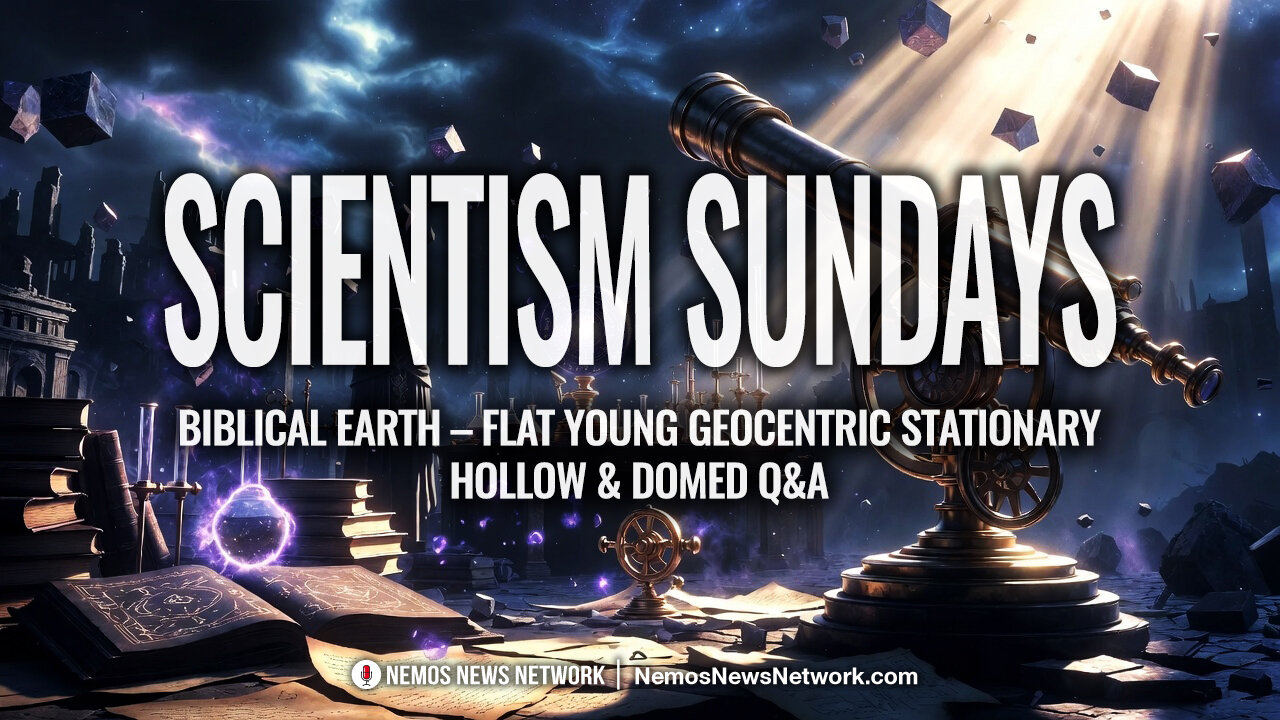 Scientism Sundays #4: Biblical Earth - Flat Young Geocentric Stationary Hollow & Domed Q&A