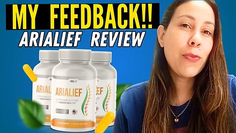 ARIALIEF - (( MY FEEDBACK!! )) - ARIALIEF REVIEW - ARIALIEF REVIEWS - ARIALIEF SUPPLEMENT