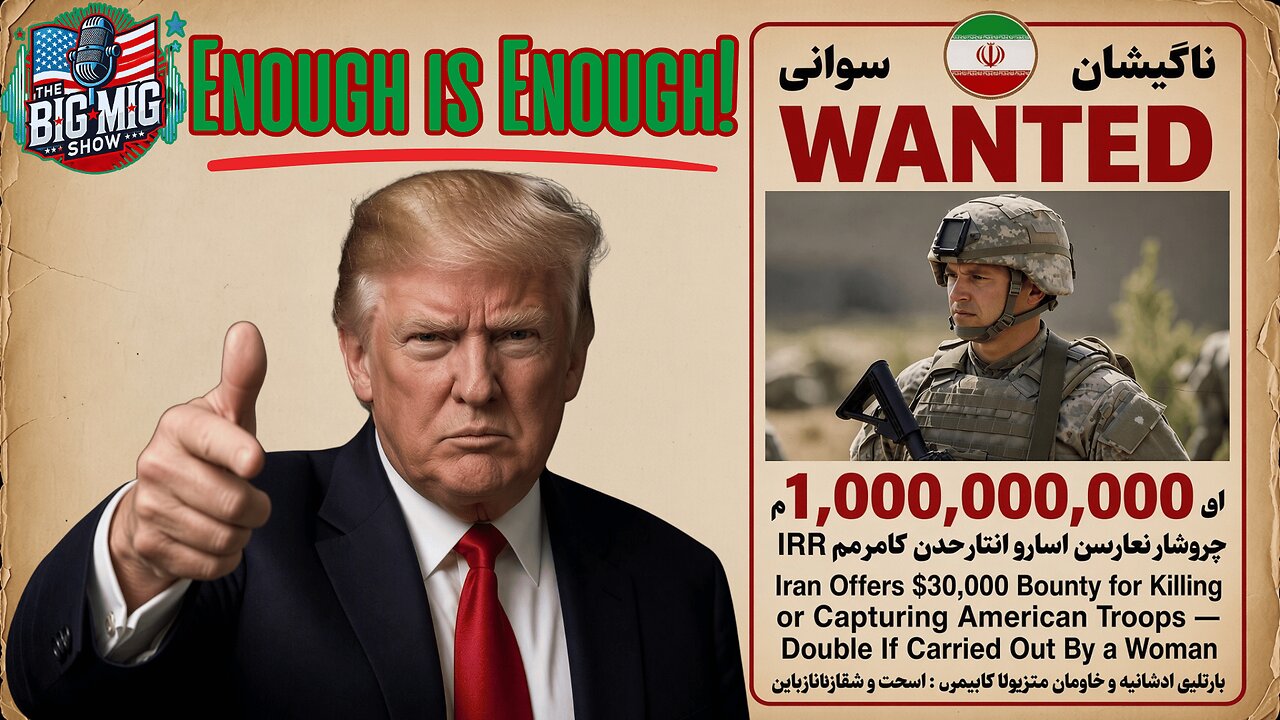 Iran Offers $30K Bounty for Killing or Capturing American Troops