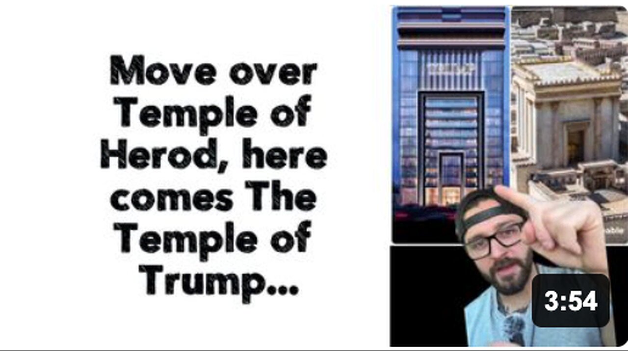 Move over Temple of Herod, here comes The Temple of Trump..