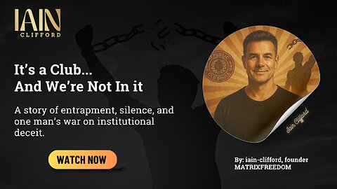 It’s a Club… And You’re Not In It | Iain Clifford Reveals the Hidden System of Control
