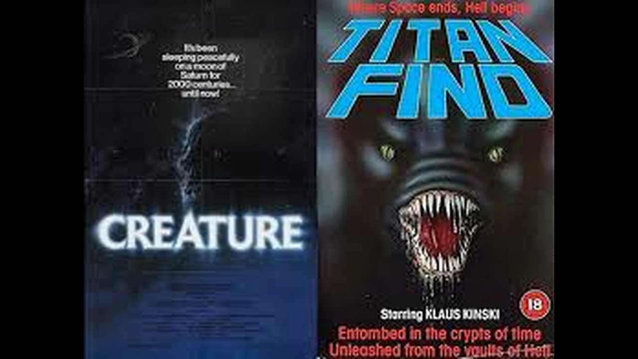 Creature Aka 'Titan Find'.- (sci fi / Horror)- 1985