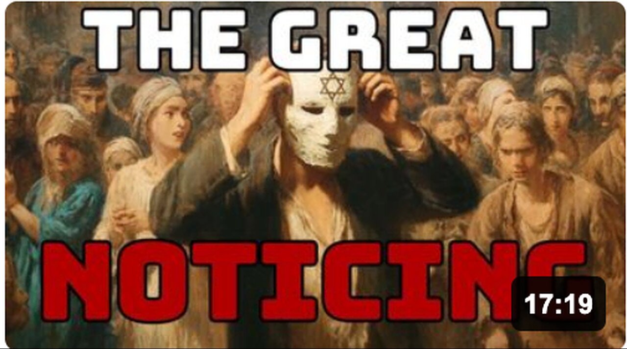 THE GREAT NOTICING: Israel’s Secrets Exposed as the World Wakes Up